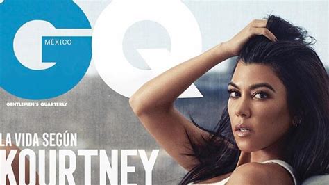 Kourtney Kardashian Poses Completely Nude for GQ Mexico